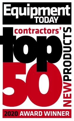 Equipment Today Contractors' Top 50 New Products Award Winner 2020