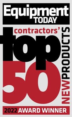 Equipment Today Contractors' Top 50 New Products Award Winner 2022
