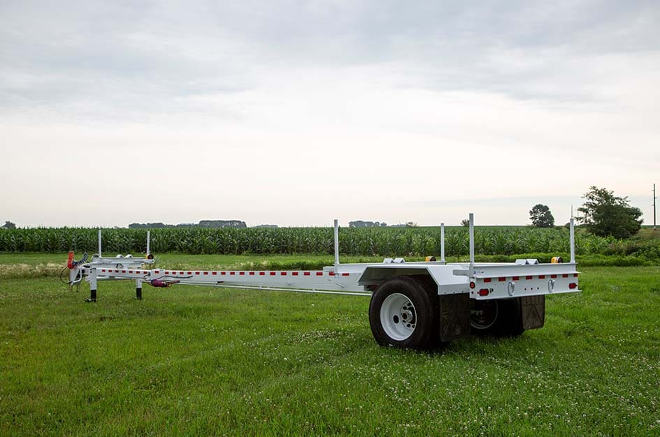 IPT pole trailer from Stellar side view