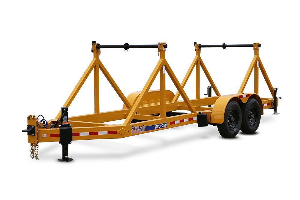 Yellow RRD-250 with tires