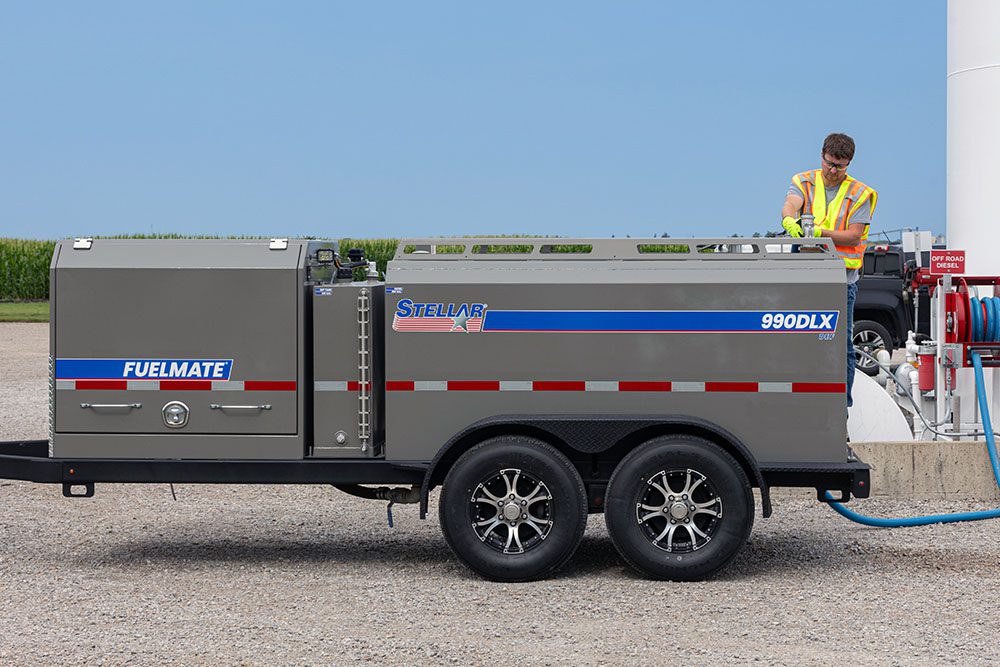 full side view of fuelmate deluxe