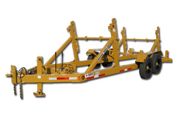 RR-250 Two-Reel Self-Loading Cable Trailer