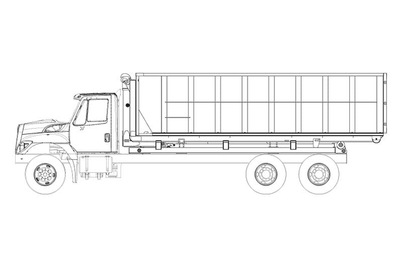 Shuttle40 Line Art