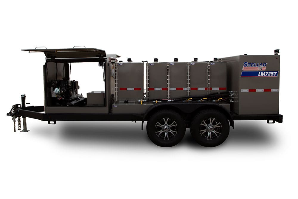 LM725T Open Lube Trailer