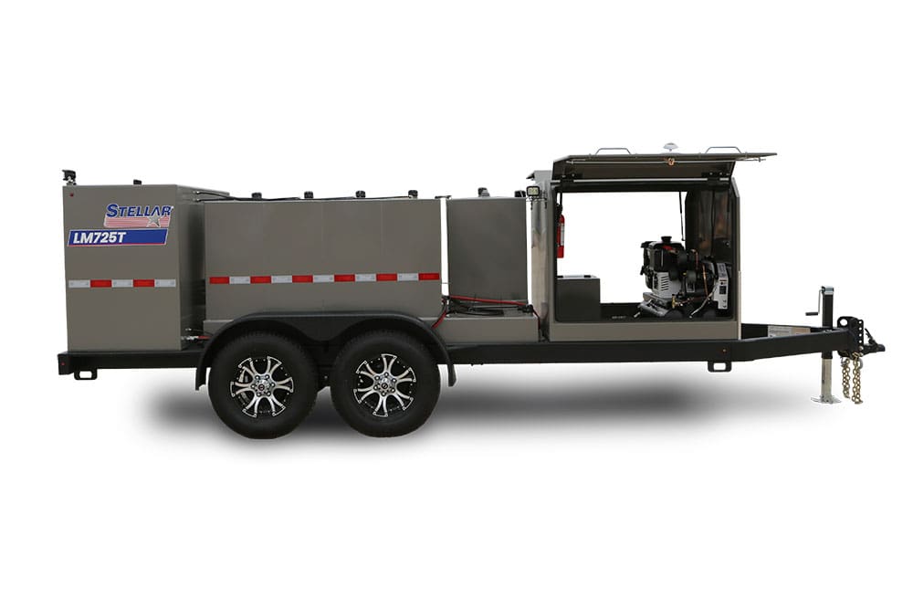 LM725T Open Lube Trailer