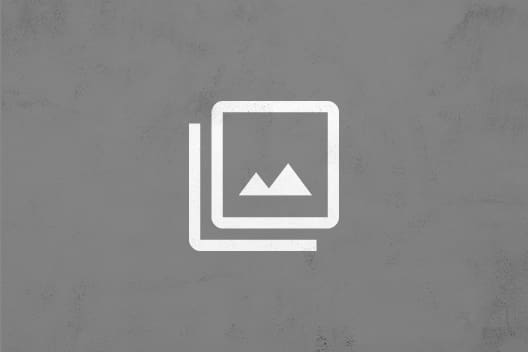 White mountains icon on gray background