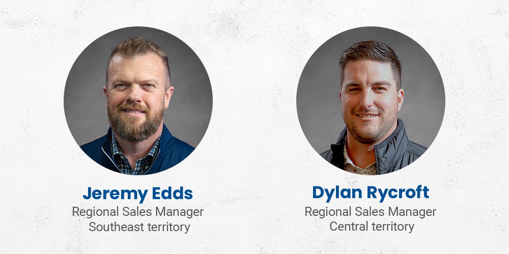 Photos of Regional Sales Managers Jeremy Edds and Dylan Rycroft