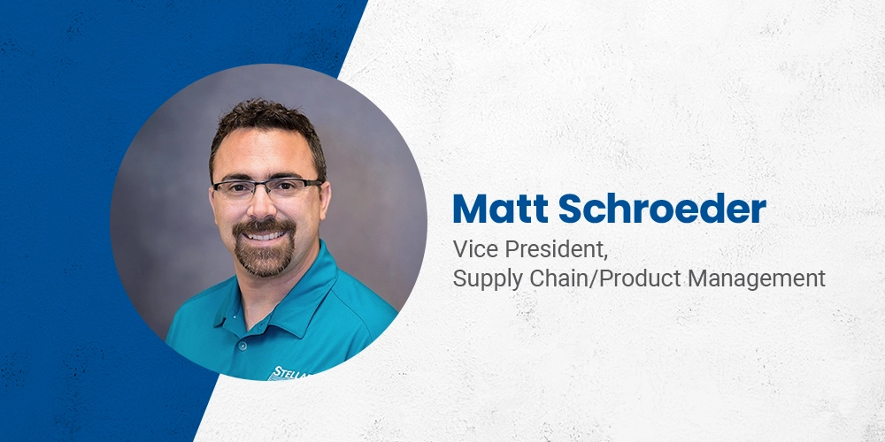 Image of Matt Schroeder Vice President, Supply Chain/Product Management