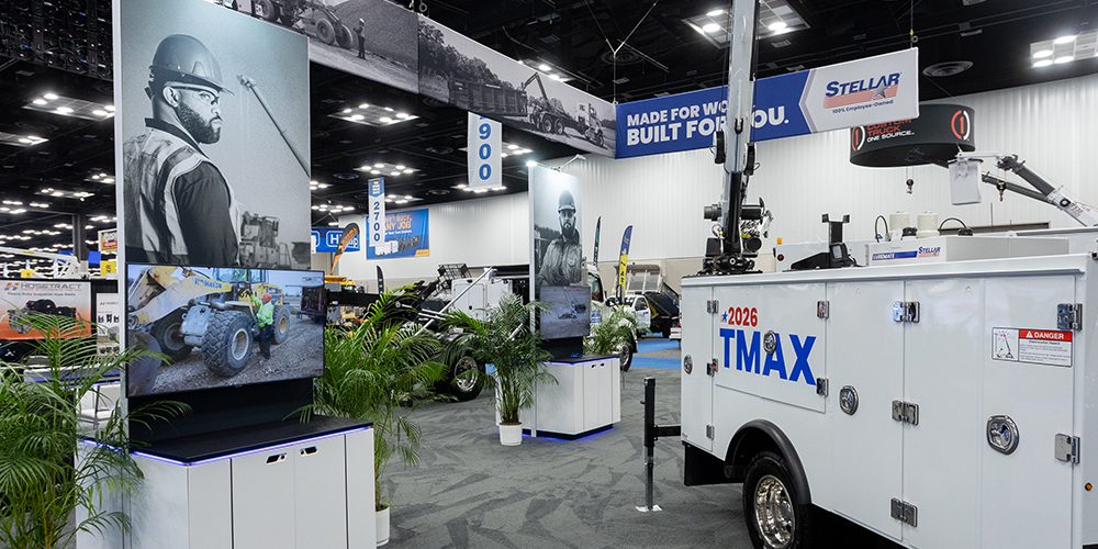 Work Truck Week 2026 booth.